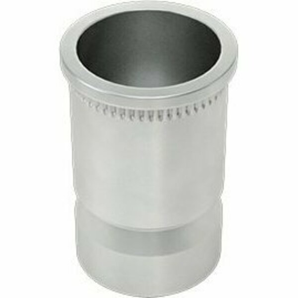 Bsc Preferred Low-Profile Rivet Nut Tin-Zinc-Plated Aluminum 6-32 Internal Thread 0.355 Long, 10PK 98560A573